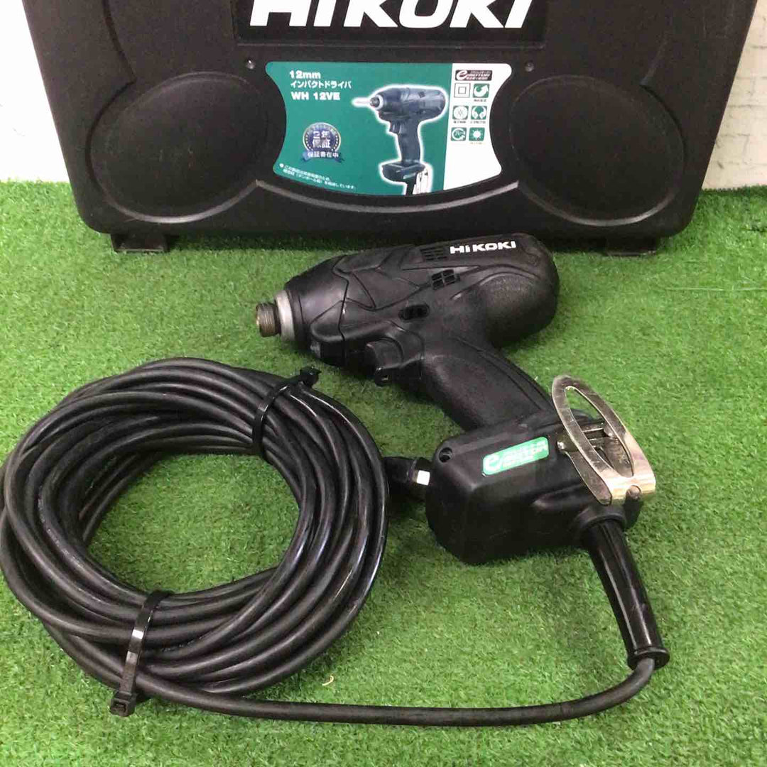 ☆ハイコーキ(HIKOKI ※旧:日立工機) インパクトドライバ WH12VE(SCB)【町田店】
