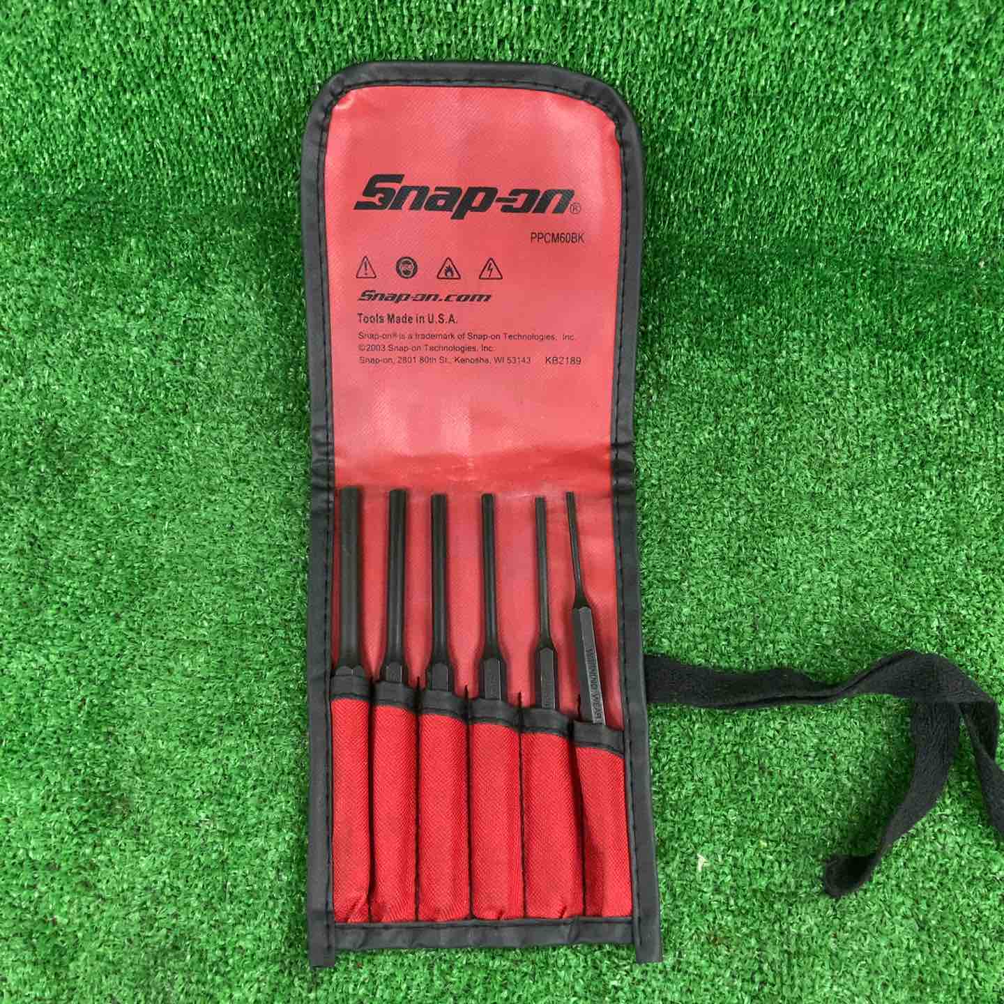 △スナップオン(Snap-on) ポンチセット PPCM60BK【川崎店