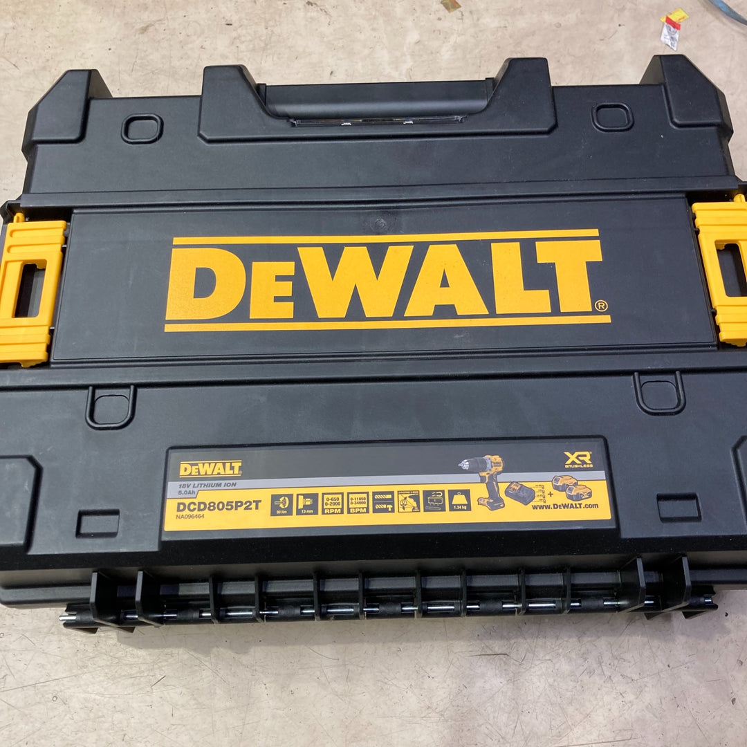 DEWALT 18V振動ドリルドライバー DCD805P2T【町田店】