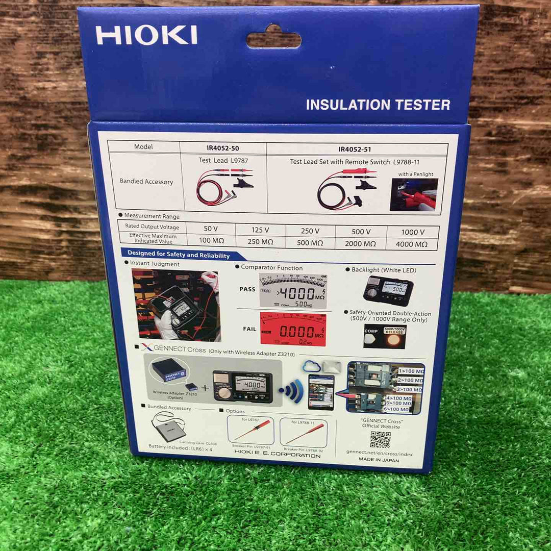 日置電機(HIOKI) 絶縁抵抗計 IR4052-91【川越店】