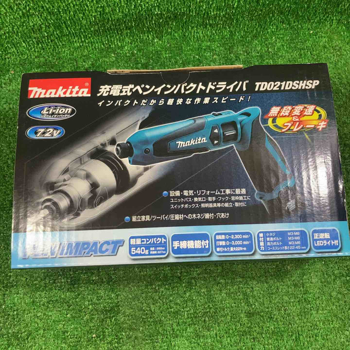 ☆マキタ(makita) コードレスペンインパクトドライバ TD021DSHSP【川崎店】