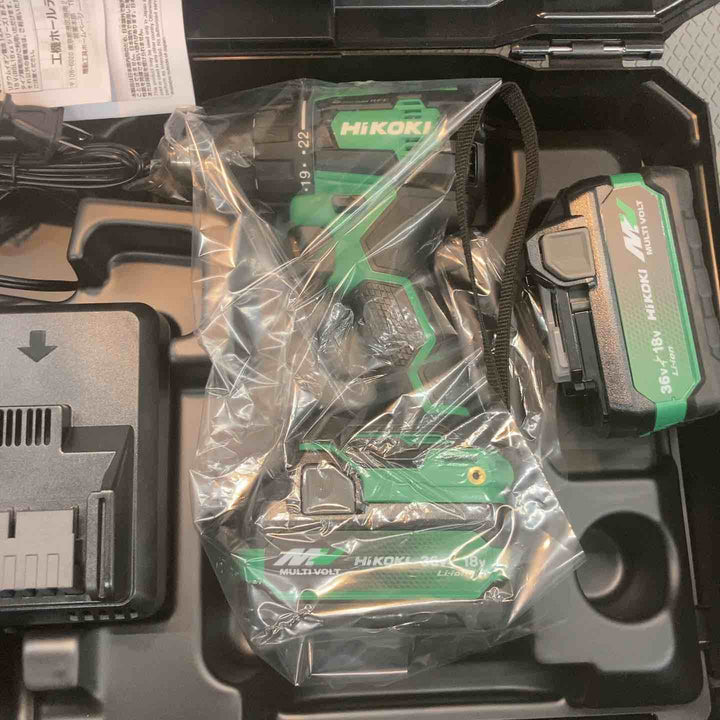 【未使用品】ハイコーキ(HIKOKI ※旧:日立工機) コードレスドリルドライバー DS18DE(2XPZ)【所沢店】