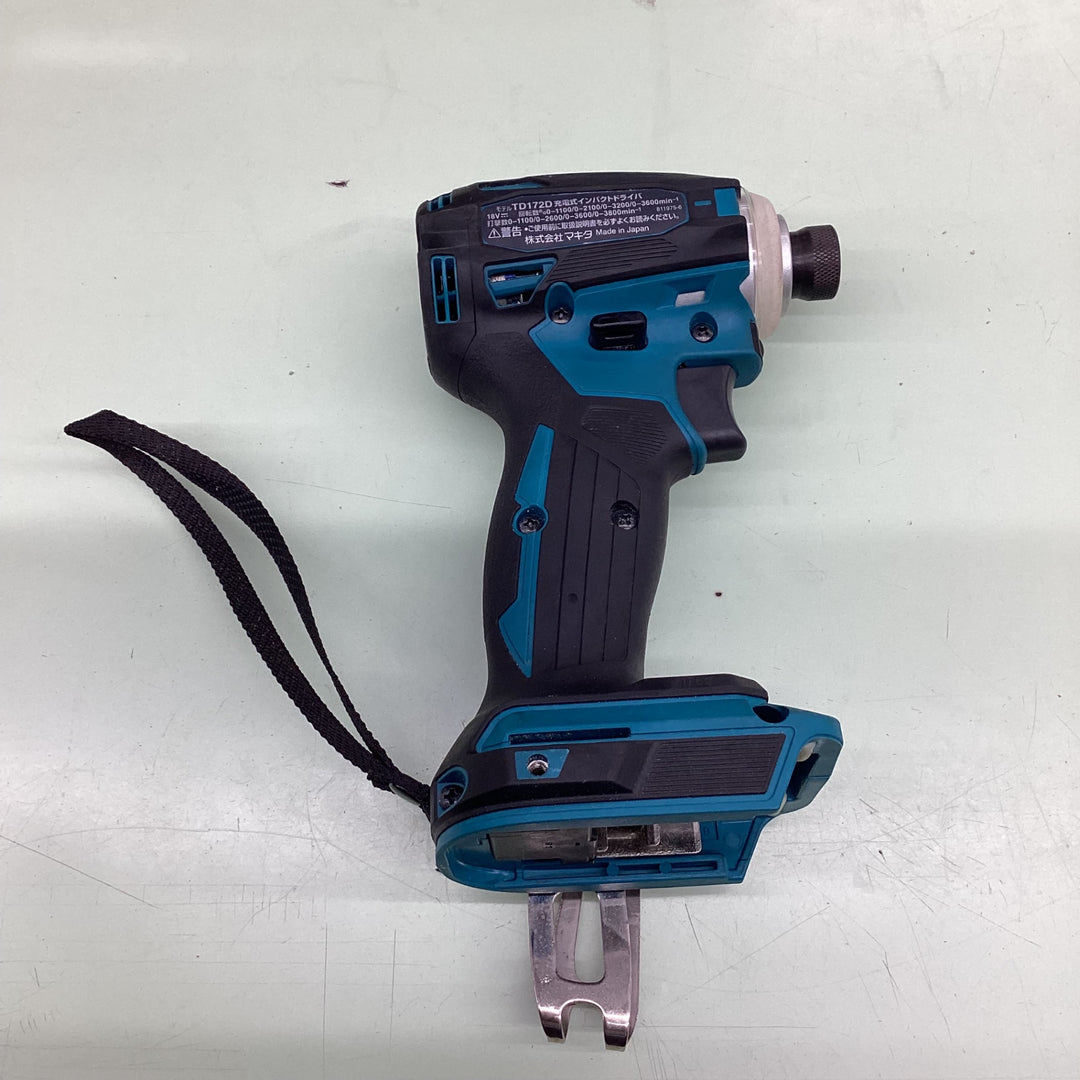 ★マキタ(makita) 18V コードレスインパクトドライバー TD172DZ【越谷店】