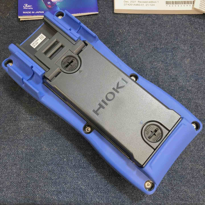 HIOKI デジタルマルチメータ DT4261 無線通信(Z3210装着時):通信距離 見通し10m 携帯用ケース＆ワイヤレスアダプタ付き【八潮店】