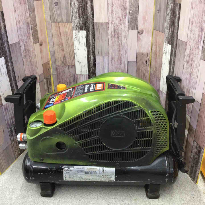 〇マックス(MAX) 常圧/高圧エアコンプレッサー AK-HL1270E2 ブライトグリーン【八潮店】