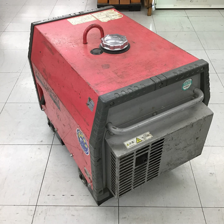 【現状品/店頭受取り限定】◇新ダイワ(Shindaiwa) 防音型ガソリン発電機 EG25M-A 50Hz (EG25M) タンク内の燃費フィルターが欠品してます。【鴻巣店】