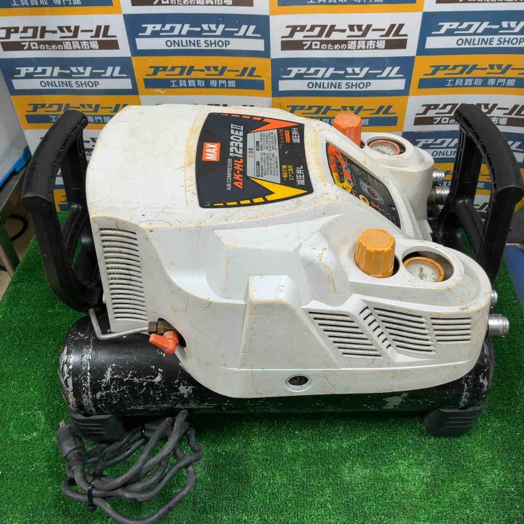 マックス 高圧エアーコンプレッサー AK-HL1230E2 クールホワイト【草加店】