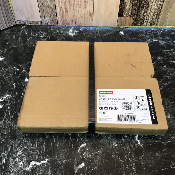 〇ヒルティ(HILTI) レシプロソーブレード SP20 10-14Univaesal(175pc) 203mm×1.3mm×19mm #2267012【八潮店】