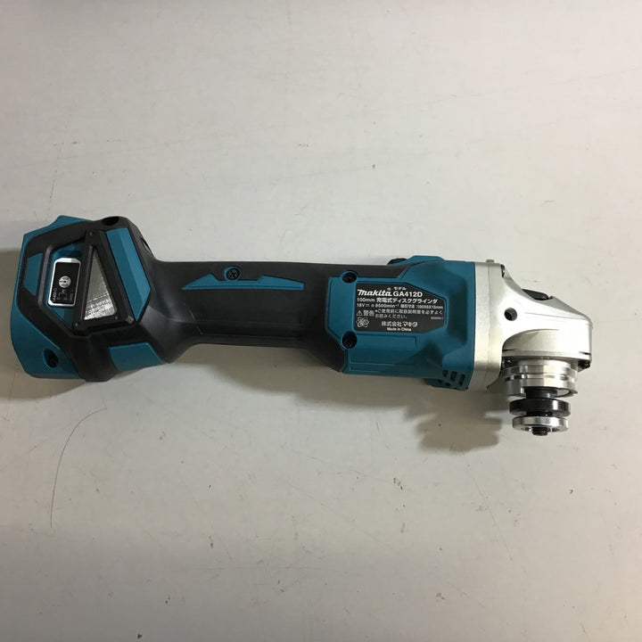 ★マキタ(makita) 100mmコードレスディスクグラインダ GA412DRGX【戸田店】