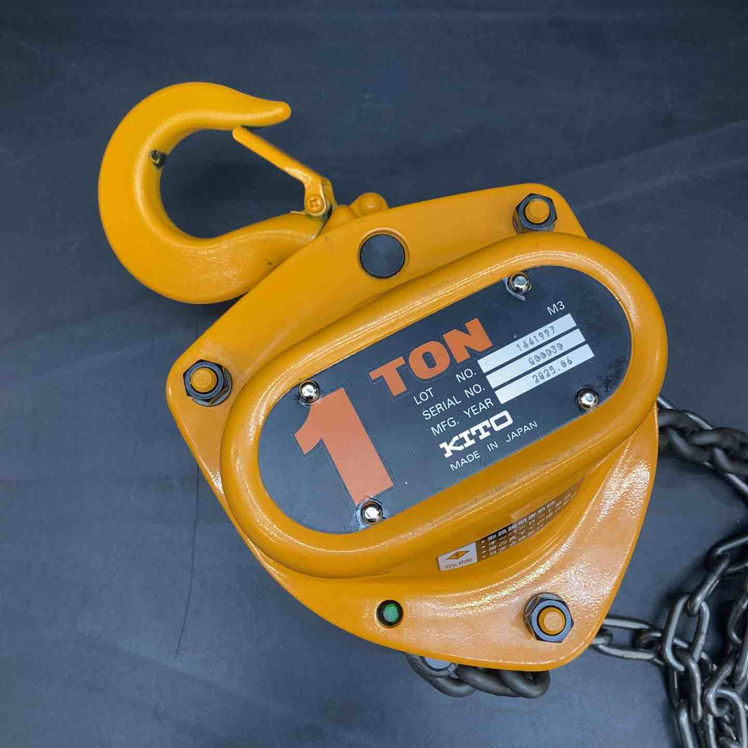 ◇キトー(KITO) チェーンブロック M3形 1t CB010【川越店】