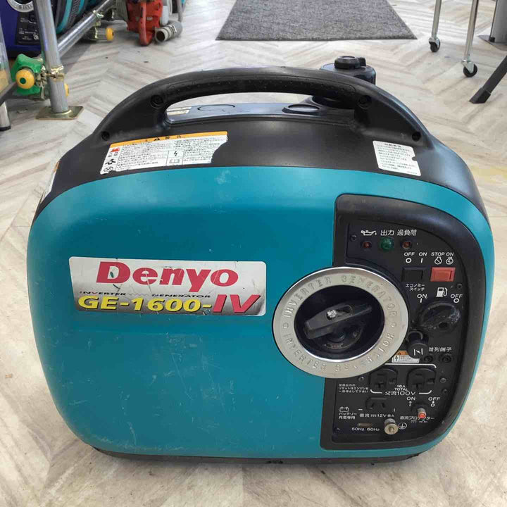 ★デンヨー(Denyo) 発電機 GE-1600SS-IV【越谷店】