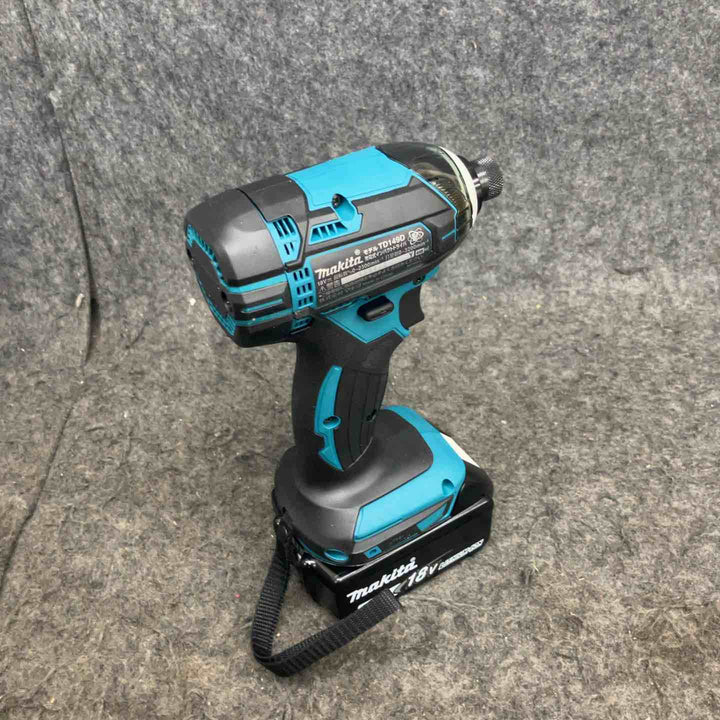 ★マキタ(makita) コードレスインパクトドライバー TD149DRFX 18V3.0Ahバッテリー*2【鴻巣店】
