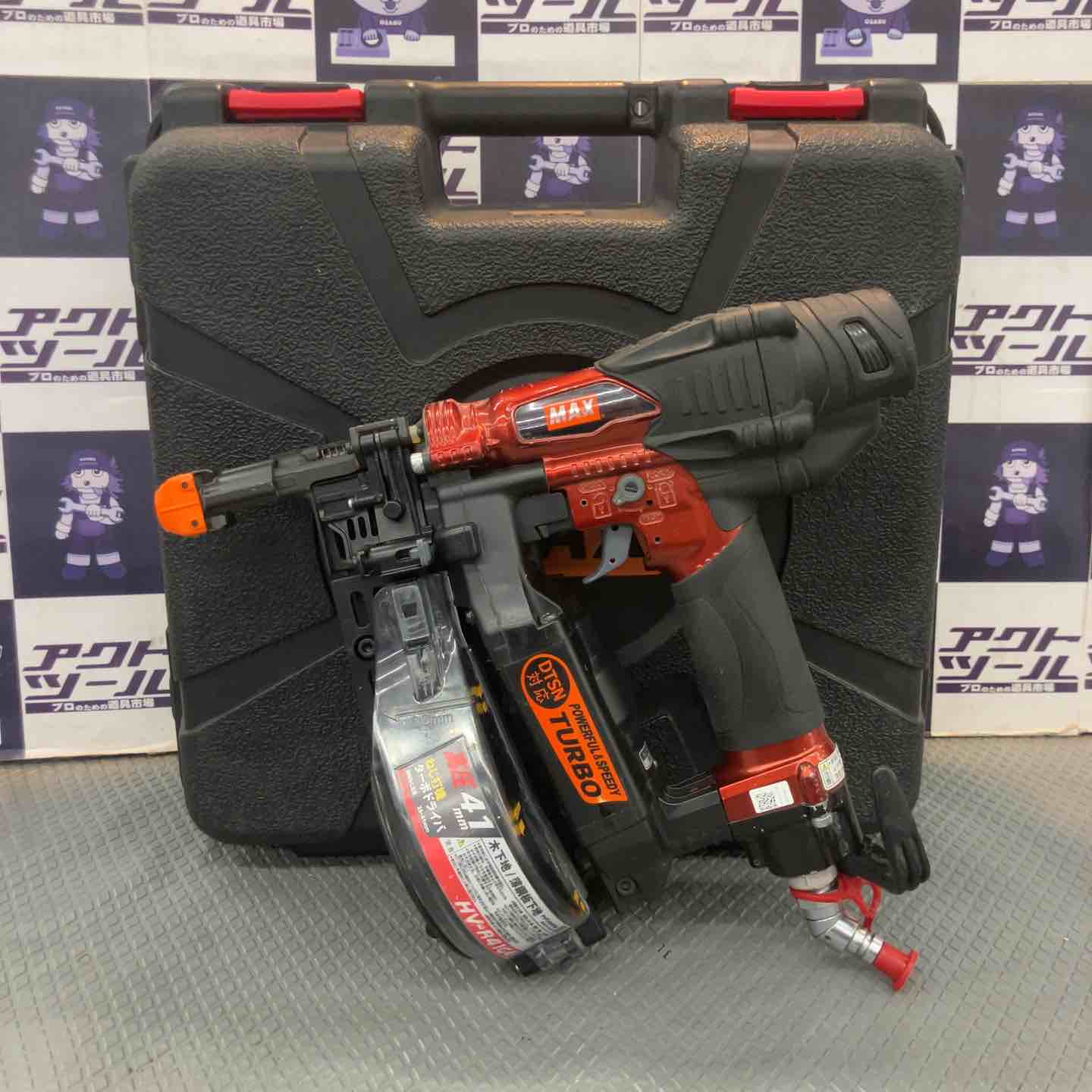 【中古品】マックス(MAX) 高圧エアネジ打ち機 HV-R41G4-R【所沢店】 中古品】マックス(MAX) 高圧エアネジ打ち機 HV-R41G4-R【所沢店
