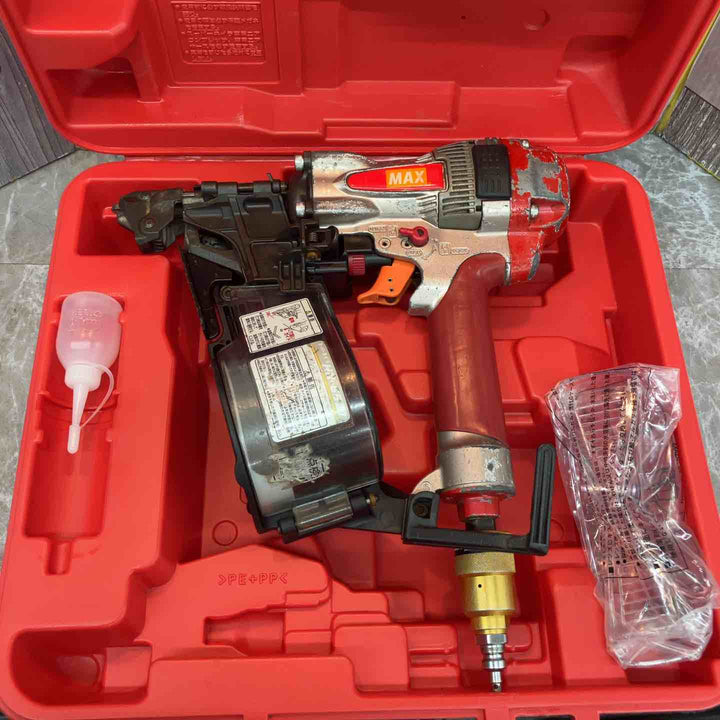 ☆マックス(MAX) 高圧エア釘打ち機 HN-65Z1【八潮店】