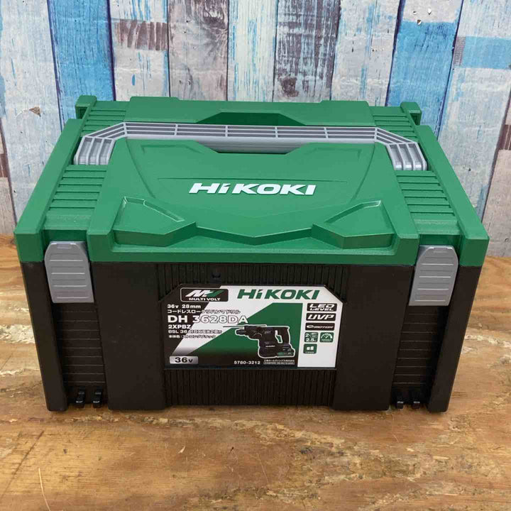 ★ハイコーキ(HIKOKI ※旧:日立工機) コードレスハンマドリル DH3628DA(2XPZ)本体カラー：黒【柏店】