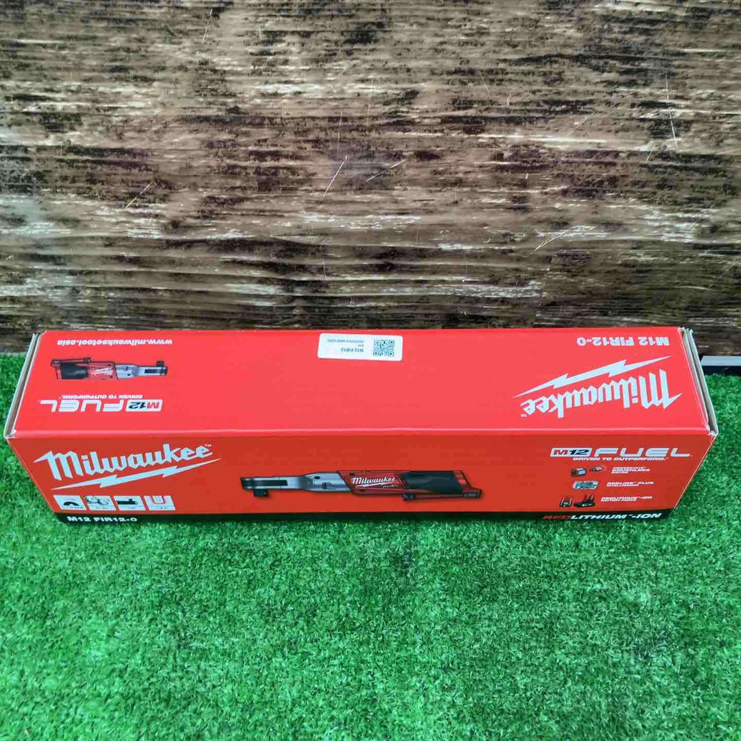 【未使用品】ミルウォーキー コードレスラチェットレンチ M12 FIR12-0 JP 本体のみ【川越店】