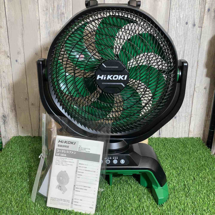 ★ハイコーキ(HIKOKI ※旧:日立工機) コードレスファン UF18DA(NN)(本体のみ)【戸田店】