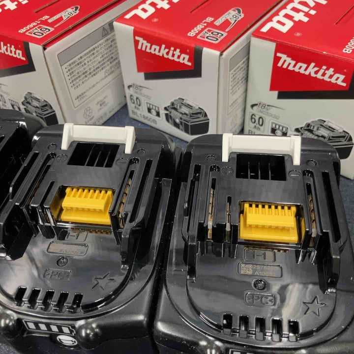 マキタ(makita) リチウムイオンバッテリー 18V/6.0Ah BL1860B 5個セット【八潮店】