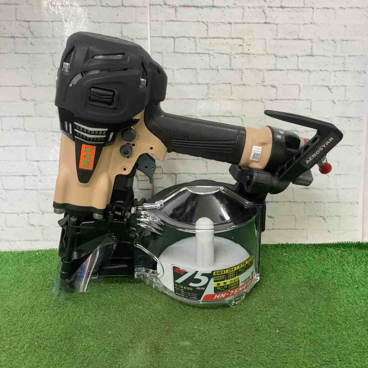 ★マックス(MAX) 高圧エア釘打ち機 HN-75N4(D)_サンドベージュ【町田店】