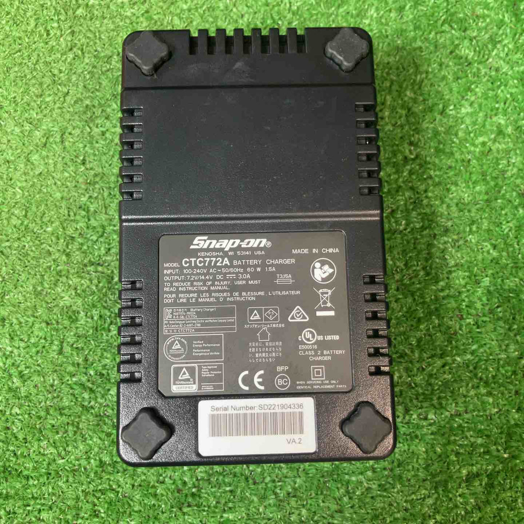スナップオン/Snap-on コードレスドリルドライバー CDR861HVJ2 イエロー ※保管汚れ・スレや傷みがあります【岩槻店】