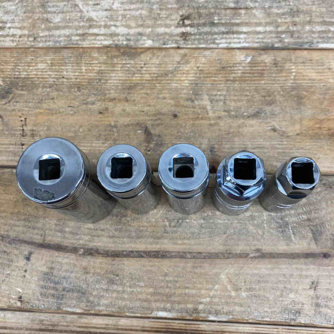 【中古品】 スナップオン(Snap-on) ソケットまとめ SFSM11、FM17など 3/8 ディープソケット ショート ブランド 合計11個セット 【東大和店】
