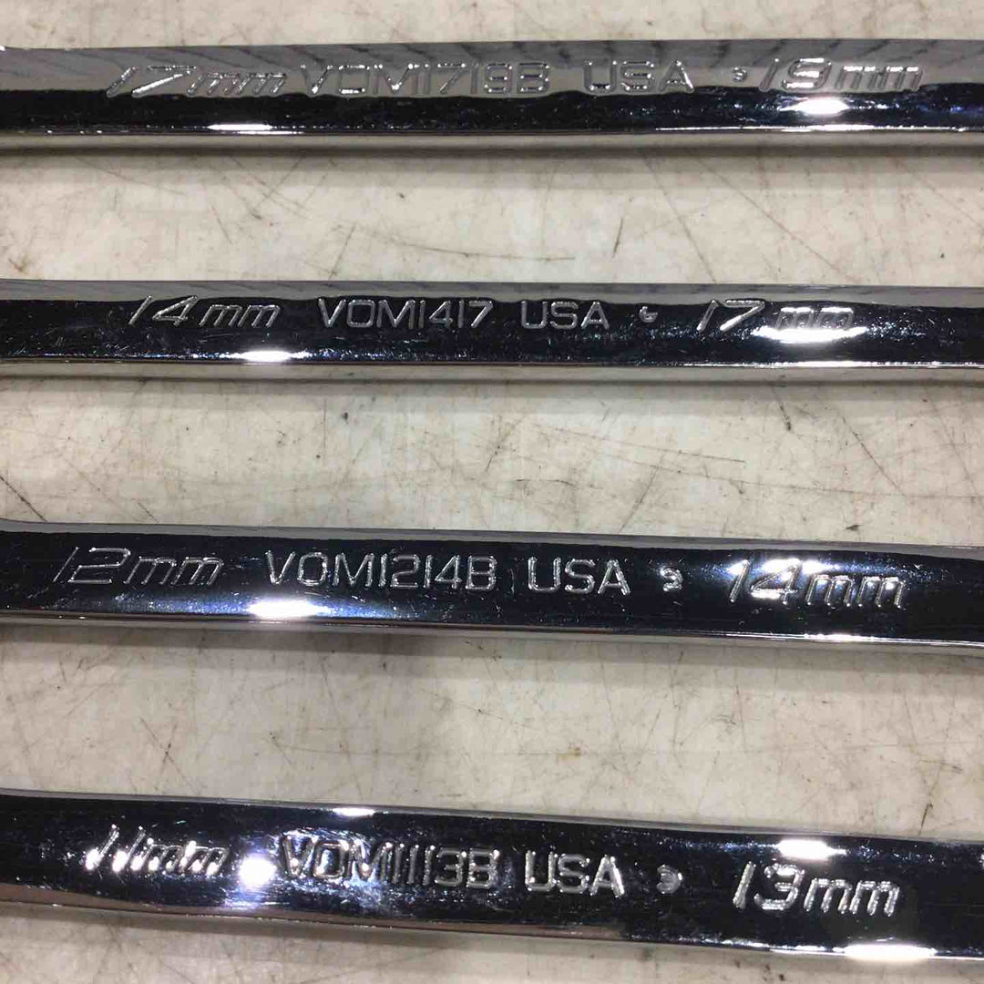 スナップオン(Snap-on) オープンエンドレンチ8本組 VOMシリーズ 【川口店】