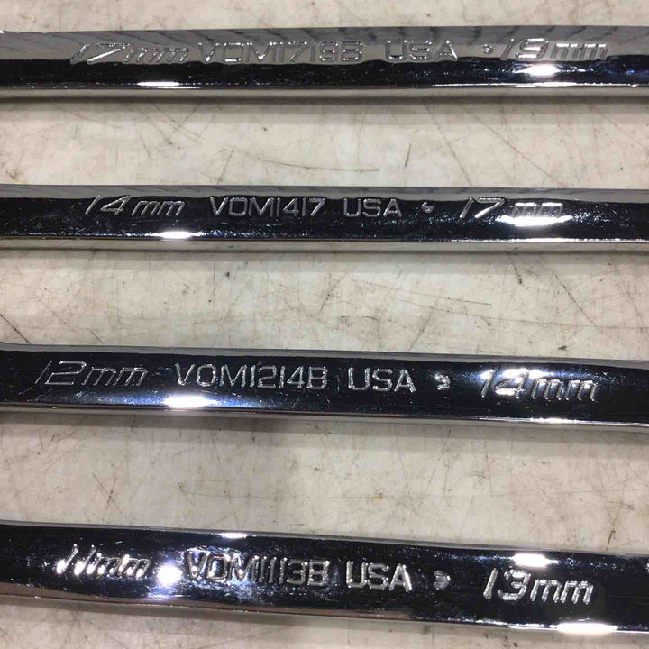 スナップオン(Snap-on) オープンエンドレンチ8本組 VOMシリーズ 【川口店】
