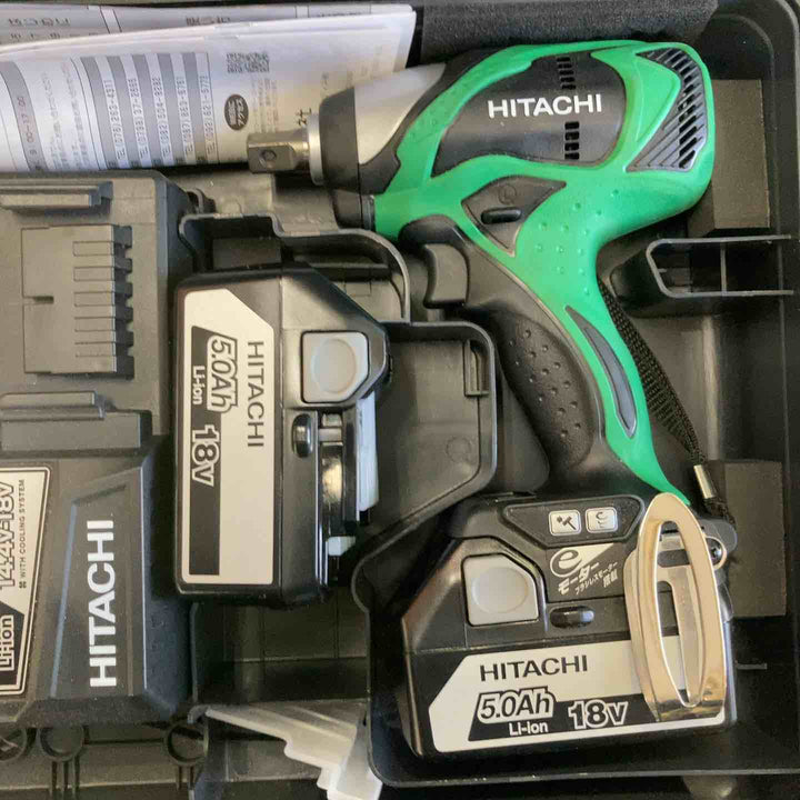 ◇ハイコーキ(HIKOKI ※旧:日立工機) コードレスインパクトレンチ  WR18DBDL(2LJCK)(L)【町田店】