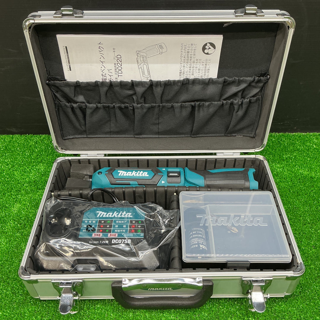【未使用品】マキタ(makita) コードレスペンインパクトドライバー TD022DSHX【電材館越谷店】