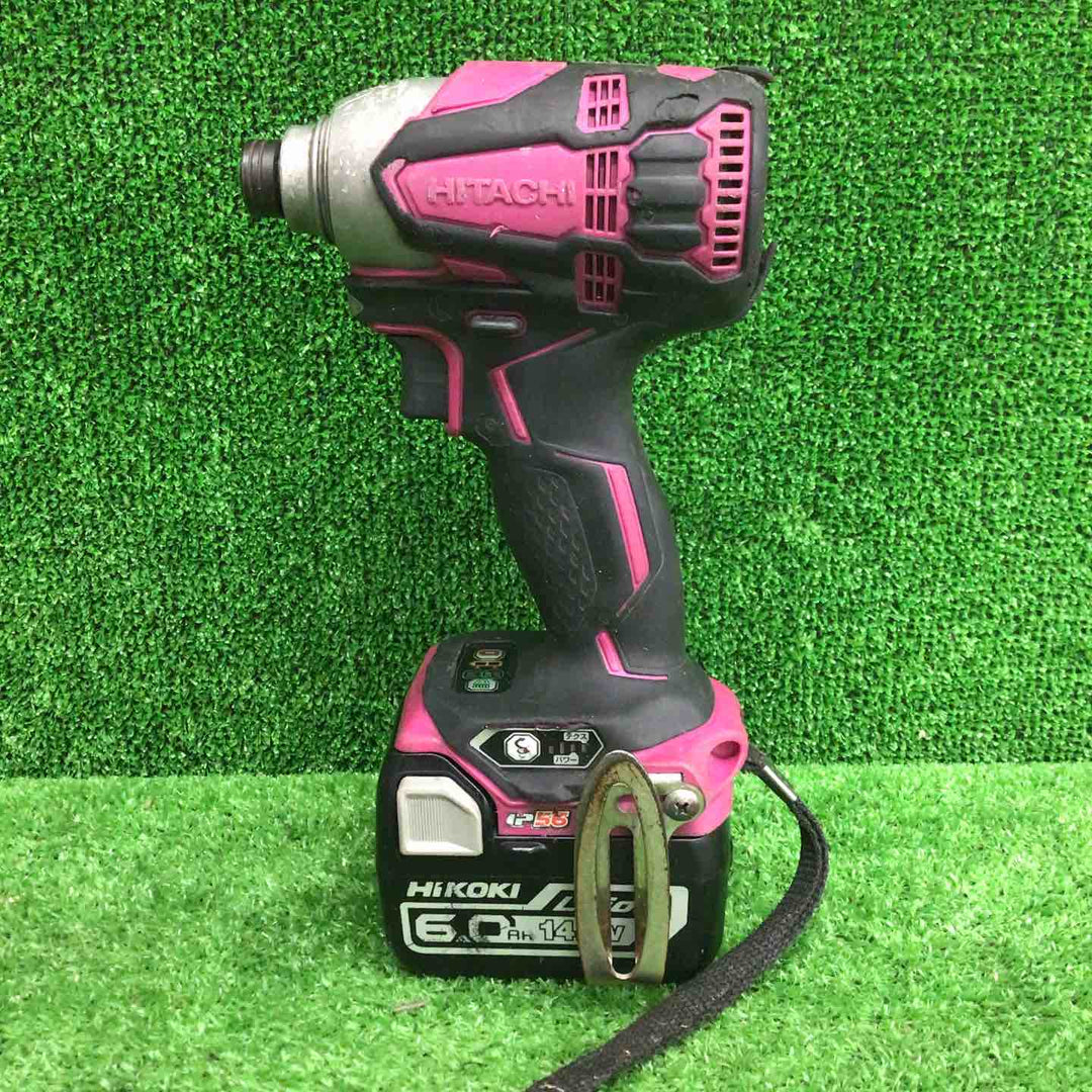【現状品】 ハイコーキ/HIKOKI コードレスインパクトドライバー WH14DDL2(2LYPK)(R) 【鴻巣店】