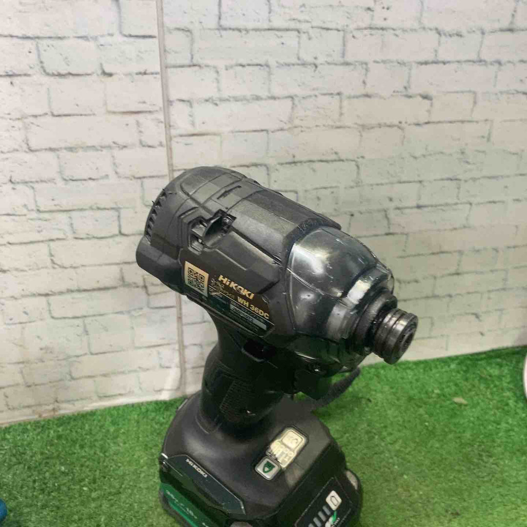 ★ハイコーキ(HIKOKI ※旧:日立工機) コードレスインパクトドライバー WH36DC(2XPSZ)(B)【町田店】
