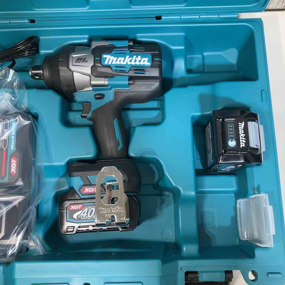 ★マキタ(makita) 40Vmax コードレスインパクトレンチ TW001GRDX バッテリー2個付属 純正品【戸田店】