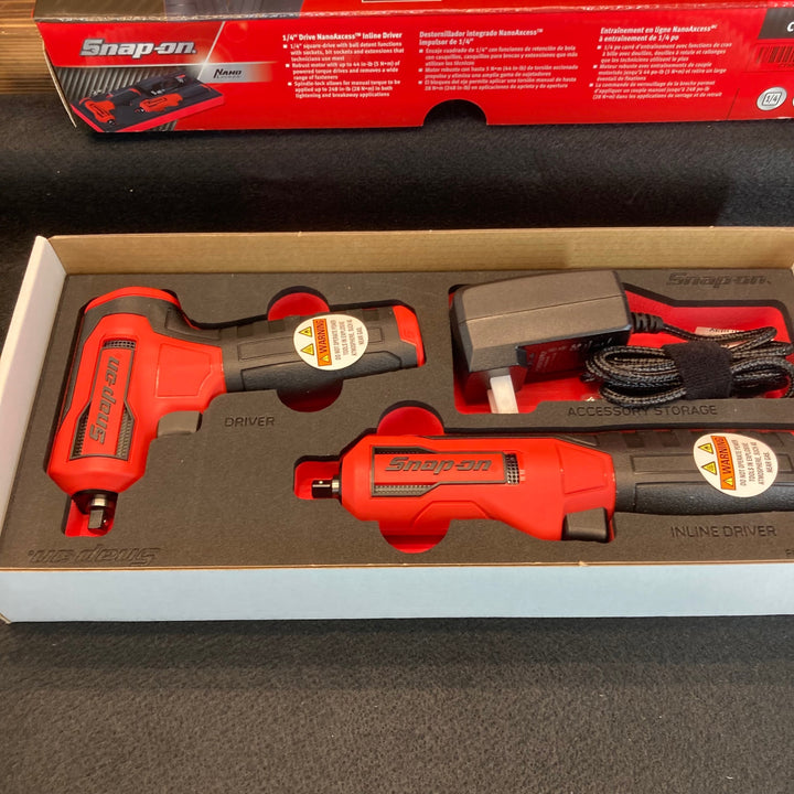 【未使用(店頭展示品)】スナップオン(Snap-on)充電式(Nano Axcess)電動ドライバ CTNN13KFJ 1/4【東大和店】