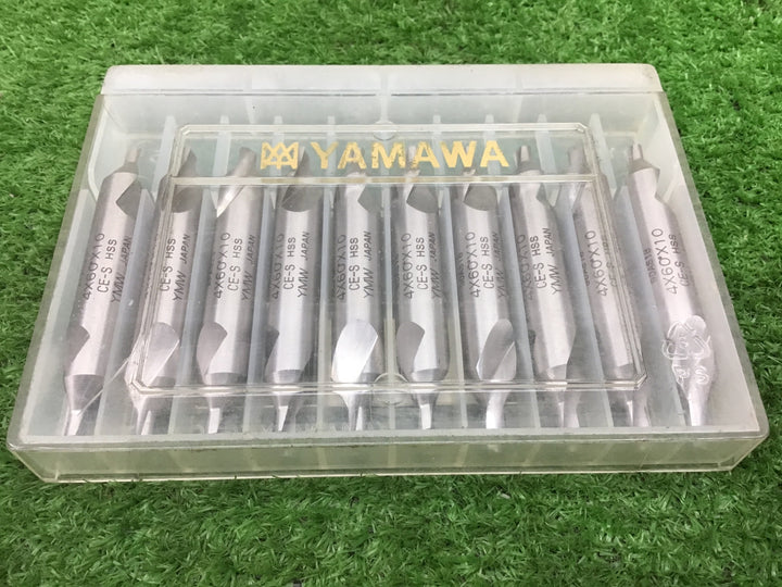 YAMAWA　センタードリル　4X60°X10 HSS 10PCS CE-S【富山店】●Y5コン