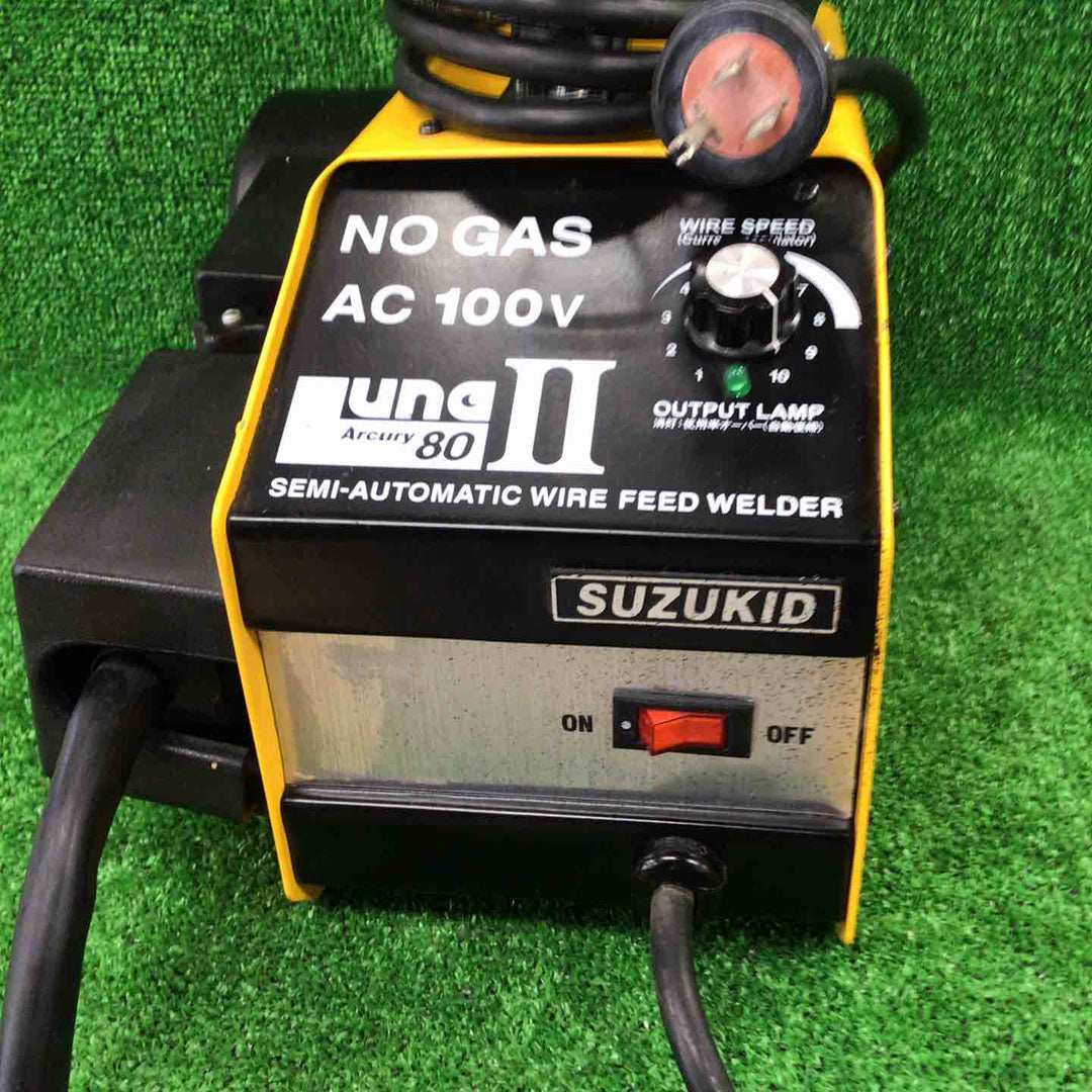 【中古品】 スズキッド (SUZUKID) アーキュリー80 LUNAII 半自動溶接機 SAY-80L2 Arcury80 ルナ2 溶接面付き 【藤沢店】