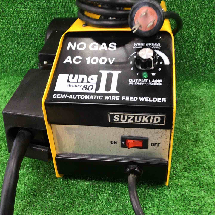 【中古品】 スズキッド (SUZUKID) アーキュリー80 LUNAII 半自動溶接機 SAY-80L2 Arcury80 ルナ2 溶接面付き 【藤沢店】