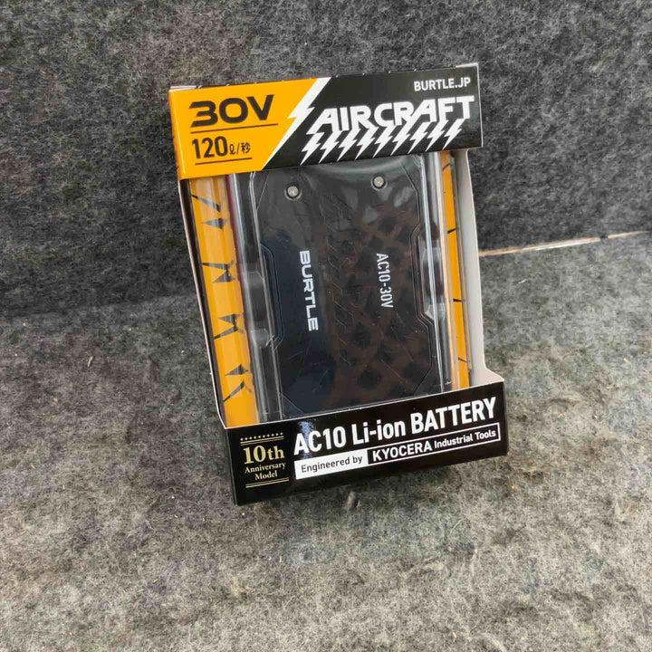 【未使用品】 BURTLE/バートル エアークラフト 2026年モデル 30Vリチウムイオンバッテリー マットブラック AC10 【鴻巣店】