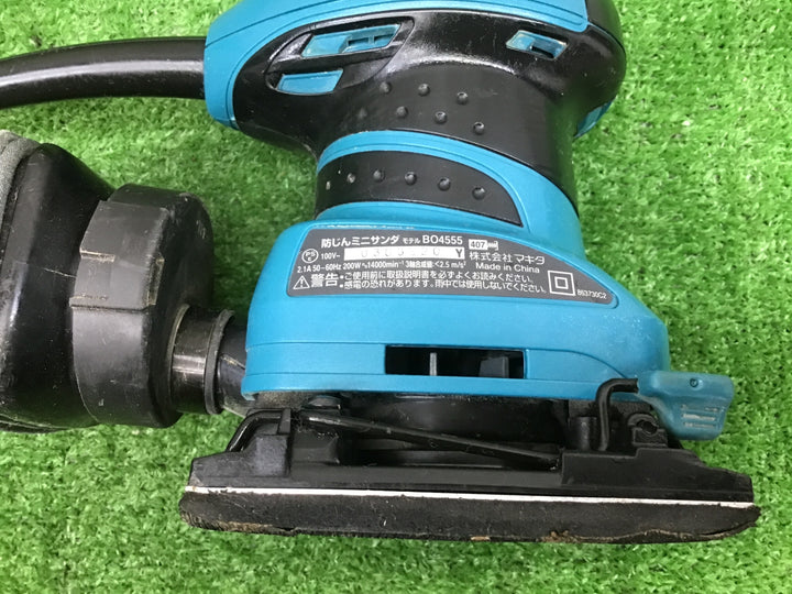 マキタ(makita) 防じんミニサンダ BO4555　112×102mm【富山店】♪F/G