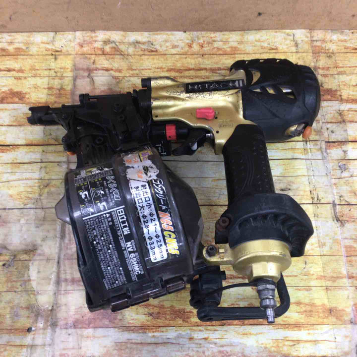 ★ハイコーキ(HIKOKI ※旧:日立工機) 高圧エア釘打ち機 NV65HMC【川崎店】