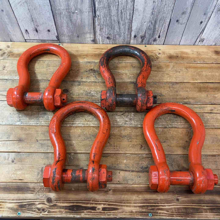 【中古品】 TAIYO 大洋精器 シャックル RB 10T 10ton 10トン JA1 4個セット 吊り具 ウインチ スリング ワイヤー 【東大和店】