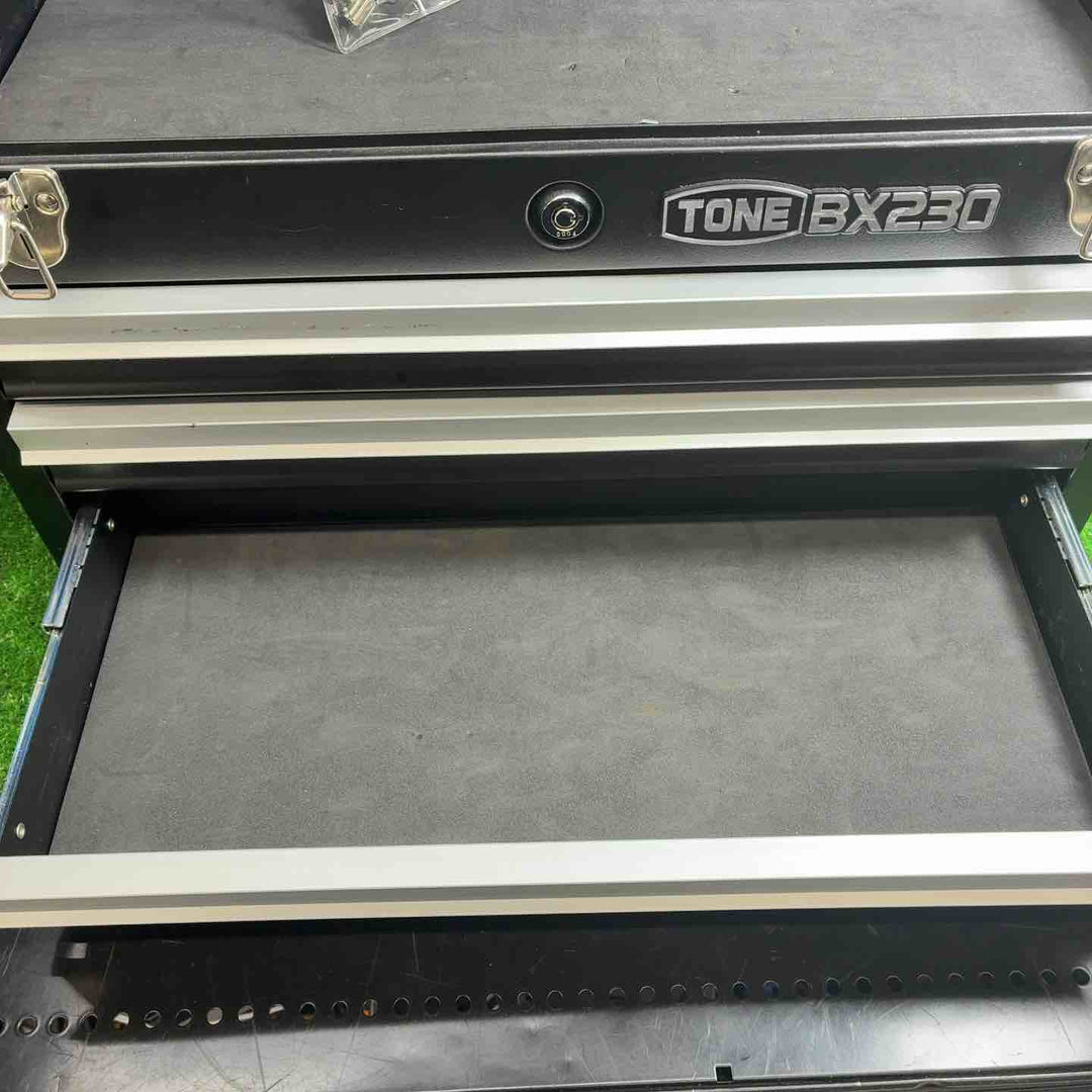 【中古品】 トネ (TONE) ツールチェスト BX230BK ブラック 【藤沢店】