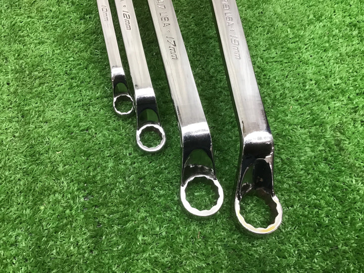 Snap-on(スナップオン)  オフセットメガネレンチ　4本セット　一部欠け有【富山店】●BRコン