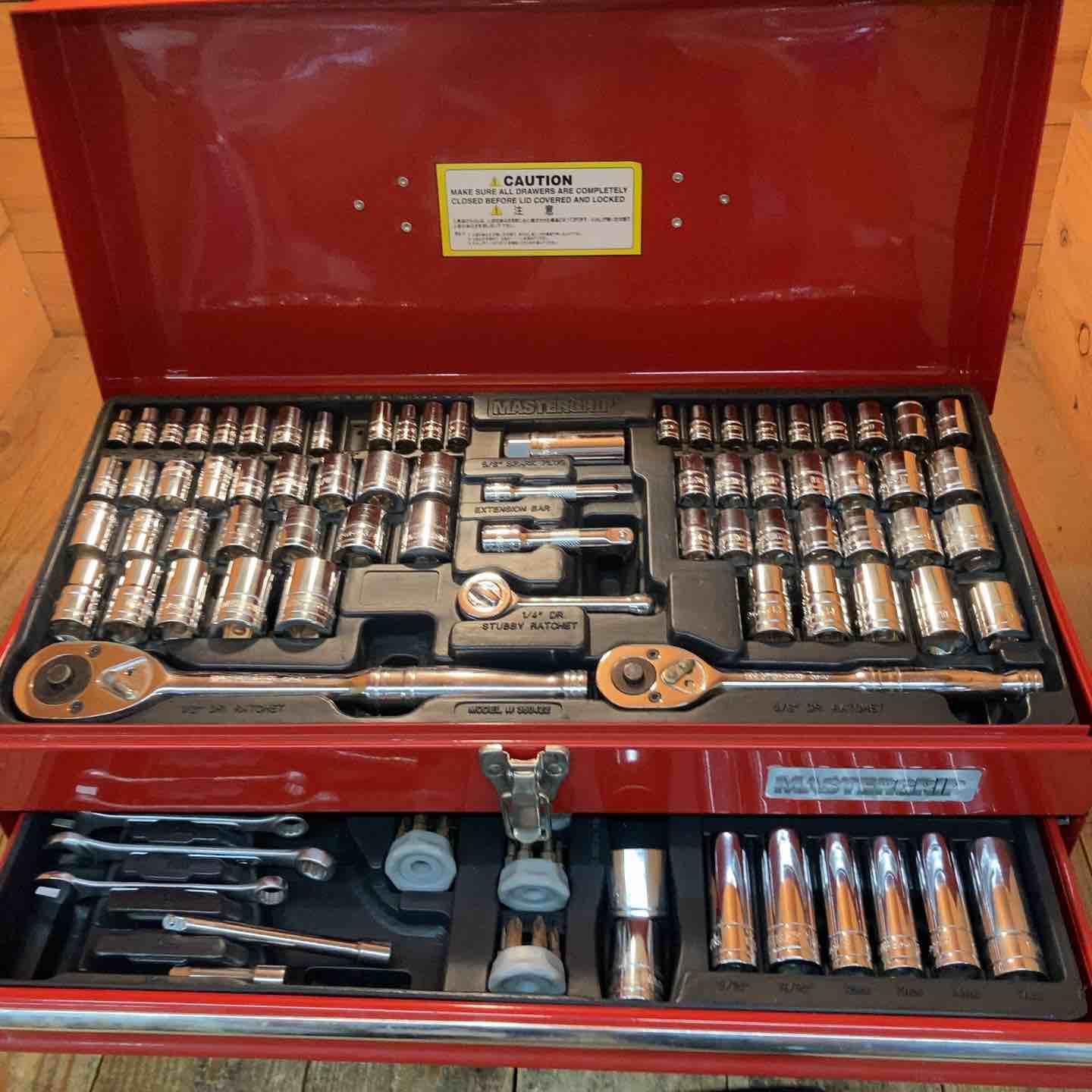 中古品】MASTERGRIP マスターグリップ 工具セット※欠品あり【所沢店