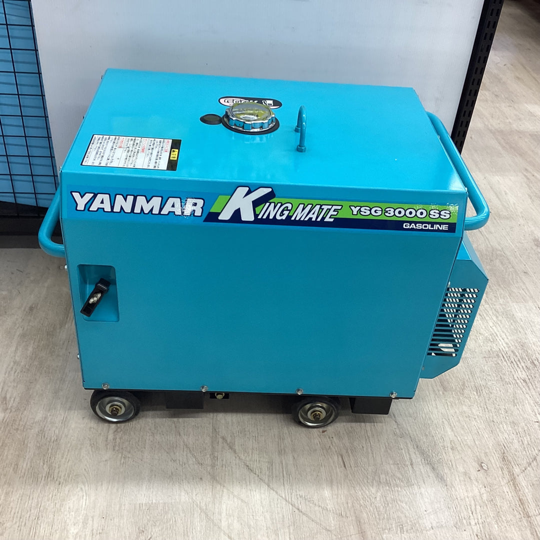 【店頭受取り限定】ヤンマー 防音型ガソリン発電機 YSG3000SS-5 定格出力2.5kVA【川越店】