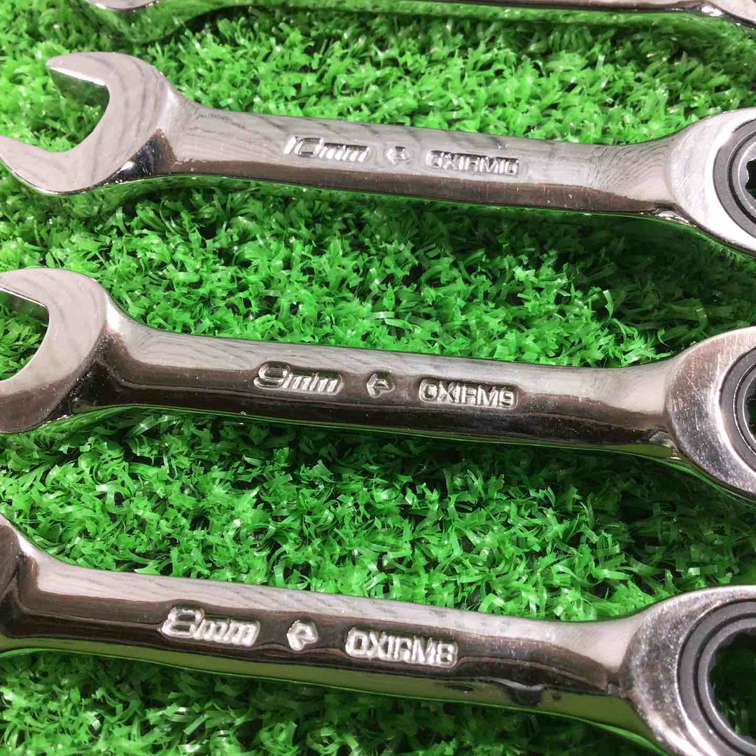 スナップオン(Snap-on) ミジェットコンビネーションギアレンチ7本セット OXIRM707【川口店】