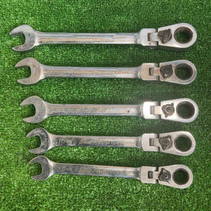Blue-point BOERMF 首振りラチェット9本セット 11mm～19mm【草加店】