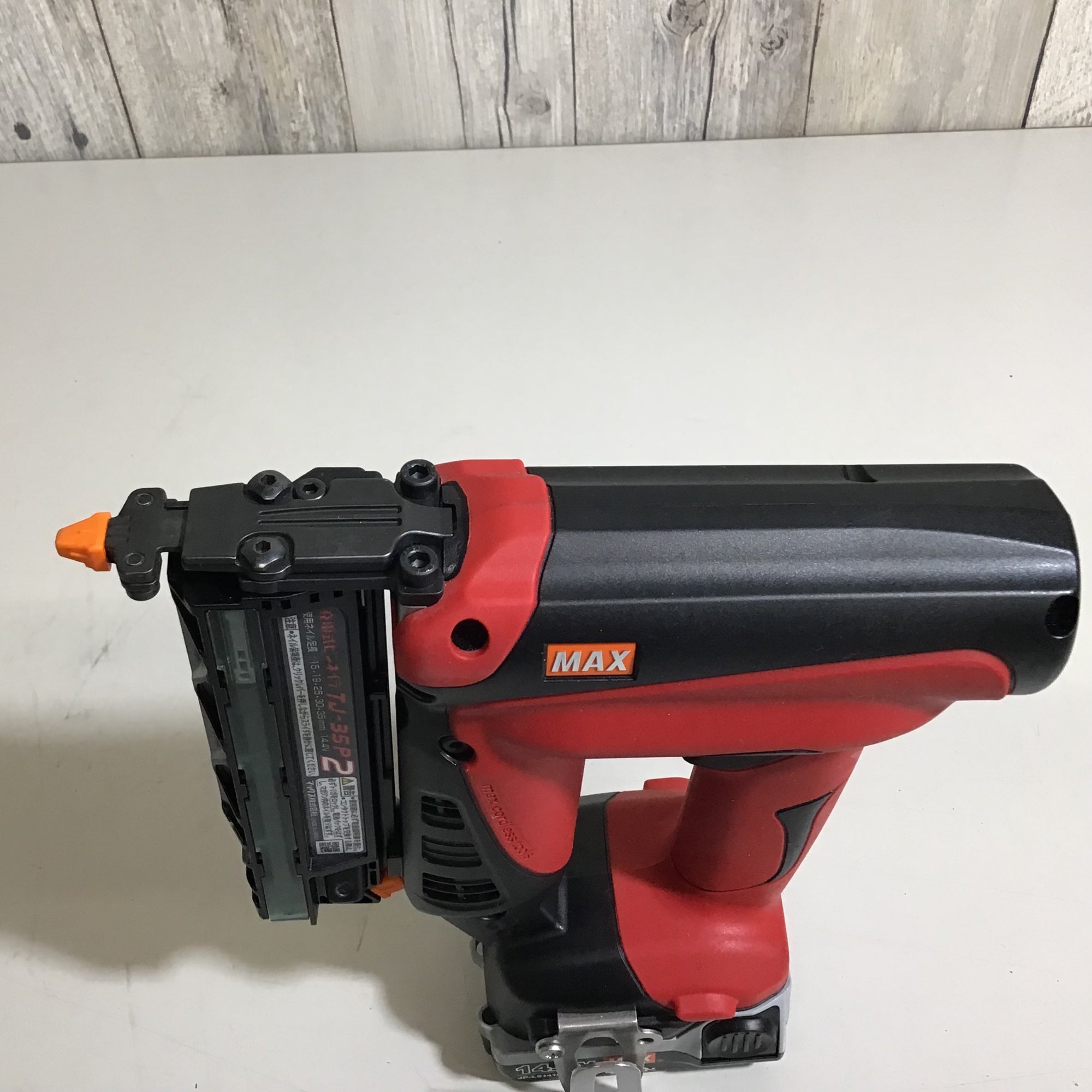 中古品】☆送料無料☆ マックス MAX コードレスピンネイラ TJ-35P2