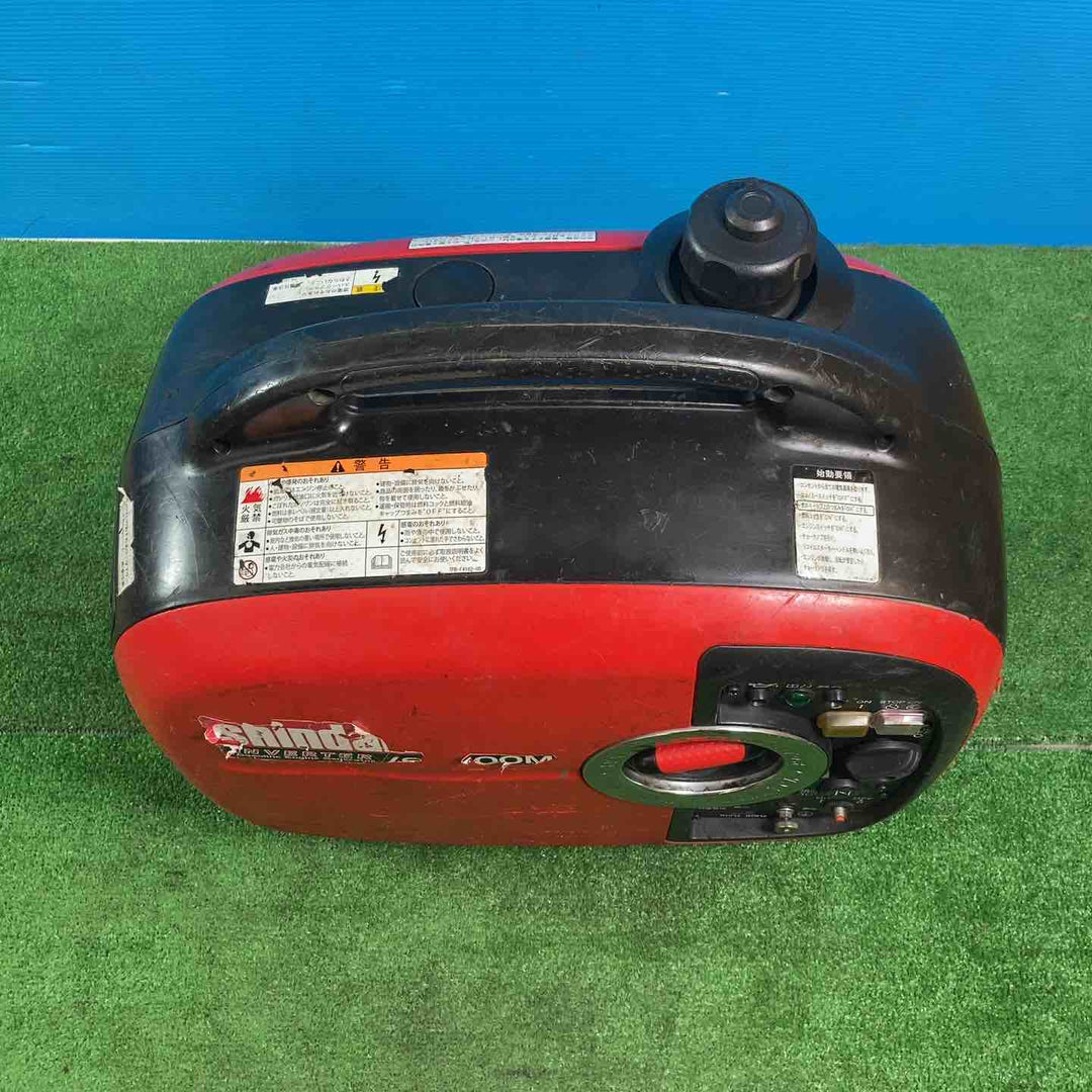 ★新ダイワ(Shindaiwa) インバーター発電機 IEG1600M-Y オイル交換済【岩槻店】