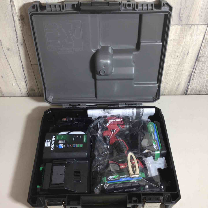 ★ハイコーキ(HIKOKI ※旧:日立工機) コードレスインパクトドライバ スコーピオンレッド WH36DD(2XHRSZ)【戸田店】
