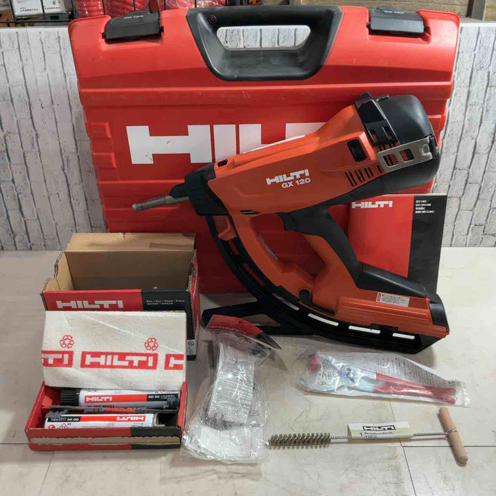 ◇ヒルティ(HILTI) ガス式鋲打機 GX120【川口店】